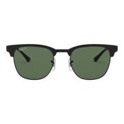 Polarized Metal Clubmaster Sungles