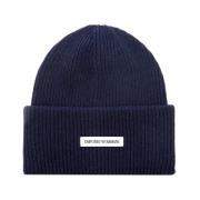 Marineblå Unisex Beanie Hat