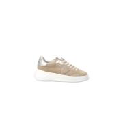 Beige Tres Temple Low Top Sneakers