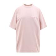 Pink Crew-neck T-Shirt