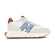 Hvide H641 Sneakers med Clue Sky H Logo