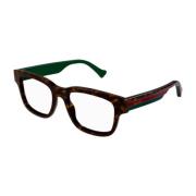 Rektangulære briller GG1303O-005 Havana