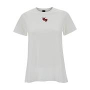 Hvid Trapani T-Shirt Jersey