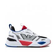 Triple White Red Blue Sneaker