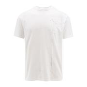 Hvid Crew-neck T-shirt