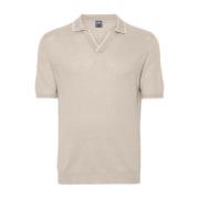 Slim Fit Linned Bomuld Polo