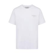 T-shirt med broderet logo