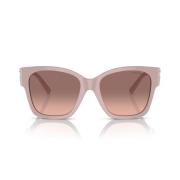 Elegant firkantede solbriller med ikonisk hjerte detalje