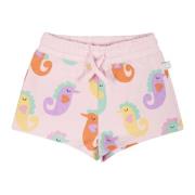 Sporty Pink Seahorse Shorts