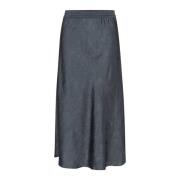 Smuk Nederdel med Elastikkant og Struktureret Kvalitet
