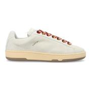 Hvide lavtop sneakers