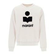 Flocked Logo Sweatshirt