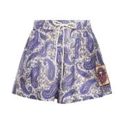 Silke Paisley Shorts