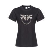 Love Birds Broderet T-Shirt
