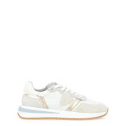 Tropez 2.1 Mondial Sneaker i hvid med platin detaljer