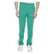 Grønne bukser med kontrastbånd