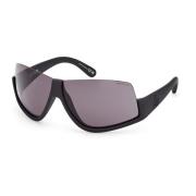 VYZER ML0269 Sunglasses in Shiny Black/Dark Grey