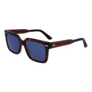 Mørk Havana/Blå Solbriller
