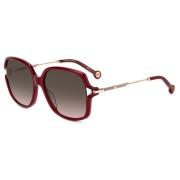 Burgundy/Brown Shaded Sunglasses