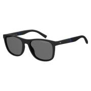 Matte Black/Grey Polarized Sunglasses TH 2042/S