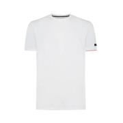 Hvid Stretch Pique T-shirt
