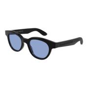 Black/Light Blue Sunglasses