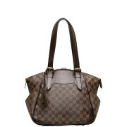 Pre-owned Canvas louis-vuitton-tasker