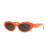 Orange/Dark Grey Solbriller