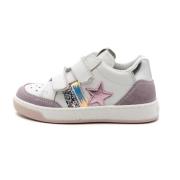 Lilla Velor Sneakers