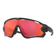 Matte Black Sunglasses with Prizm Trail Torch