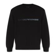 Logo-broderet sweatshirt