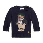 Blå Polo Bear Sweater