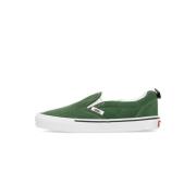 Grøn Slip-On Streetwear Sneakers