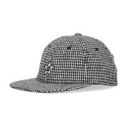 Houndstooth Flad Skyggehue Streetwear Hat