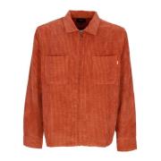 Cornelius Zip Skjorte Rust Streetwear