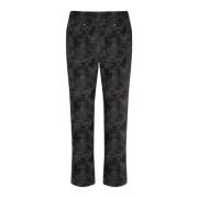 Laurie Hannah Regular Xsl Trousers Regular 100903 99017 Black Print