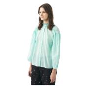 Bomuld voile bluse Anna