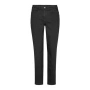 Laurie Serene 5-Pocket Slim Sl Trousers Slim 100622 99000 Black