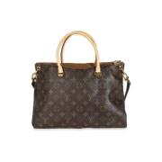 Pre-owned Canvas louis-vuitton-tasker