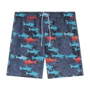 Multifarvet Shark Print Badetøj