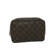 Pre-owned Coated canvas louis-vuitton-tasker