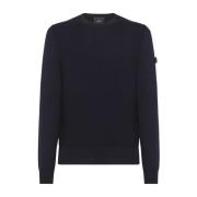 Komfortabel Strikket Crew Neck Sweater