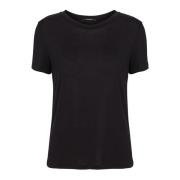 Bruuns Bazaar Women Katkabb Ss T-Shirt Toppe T-Shirts Bbw1072n Black