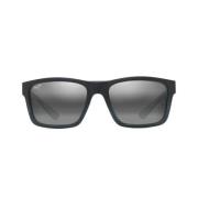 Sorte solbriller med Teal Striber