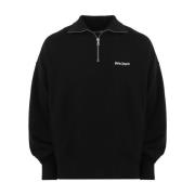 Broderet Logo HalfZip Sort