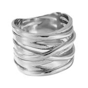 Courage Waterproof Wrap It Ring Silver
