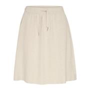 Inwear Ellieiw Short Skirt Nederdele 30109311 Haze Melange