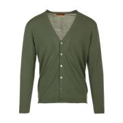 Grøn Cardigan Sweaters