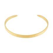 Theia Simple Cuff Bracelet Gold Plating