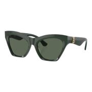 Grøn Cat-Eye Solbriller